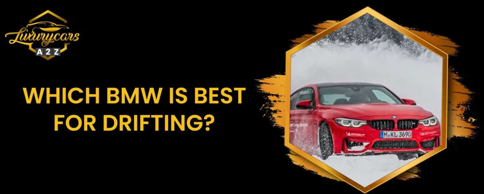Welke BMW is het best geschikt voor driften?