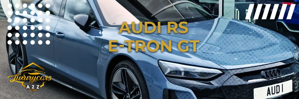 Is de Audi RS e-Tron GT een goede auto?