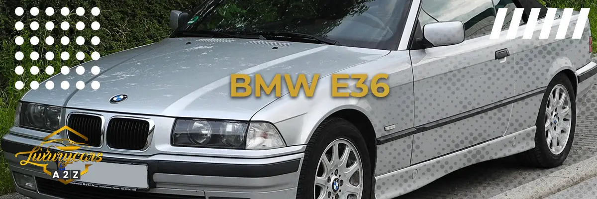 Is BMW E36 een goede auto?