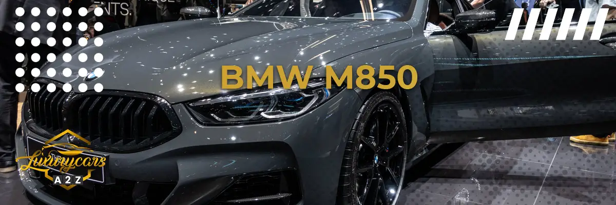 Is BMW M850 een goede auto?