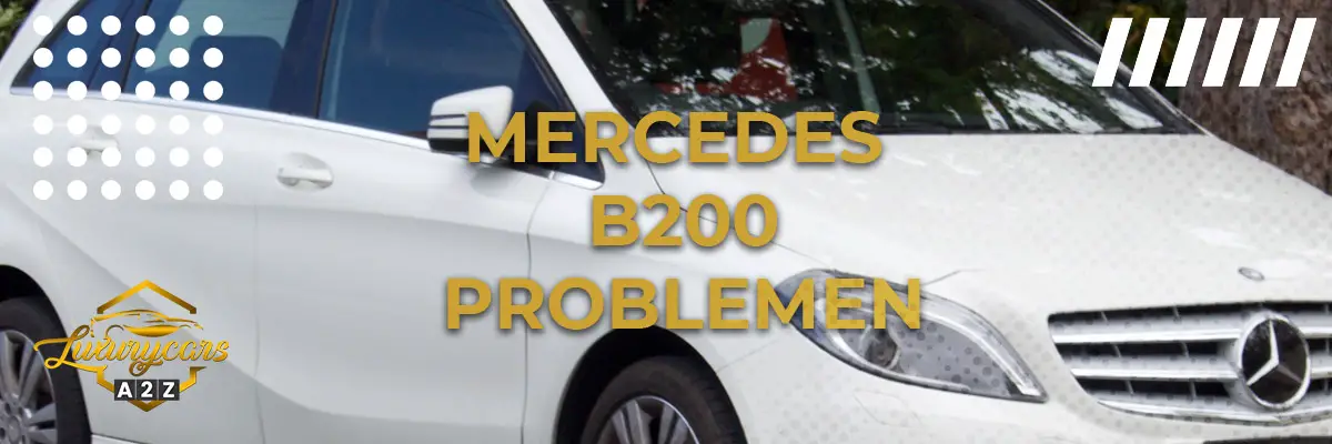 Mercedes B200 Problemen