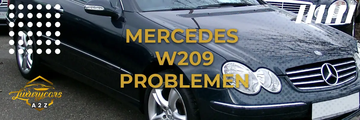 Mercedes W209 problemen