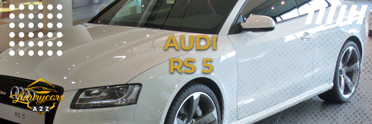 Is de Audi RS5 een goede auto?
