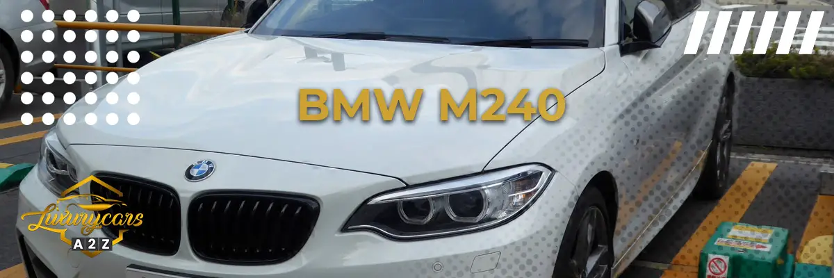 Is BMW M240 een goede auto?