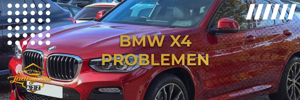 BMW X4 Problemen
