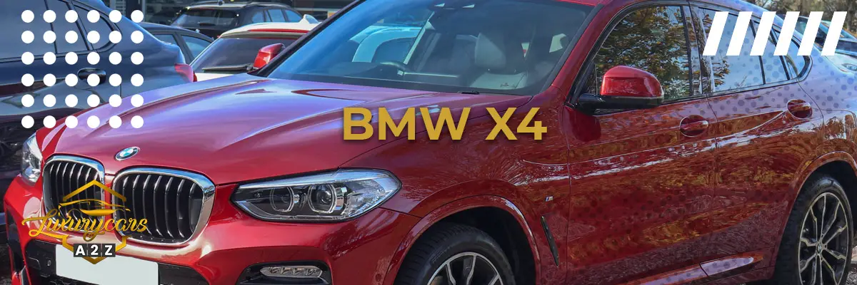 Is de BMW X4 een goede auto?