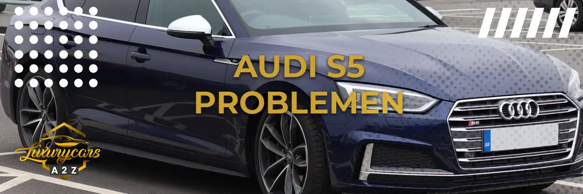 Audi S5 problemen