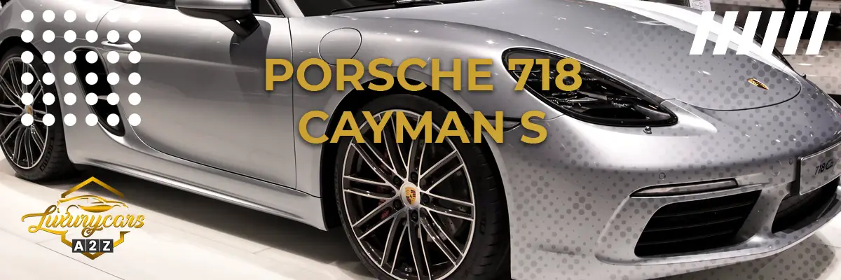 Is de Porsche 718 Cayman S een goede auto?