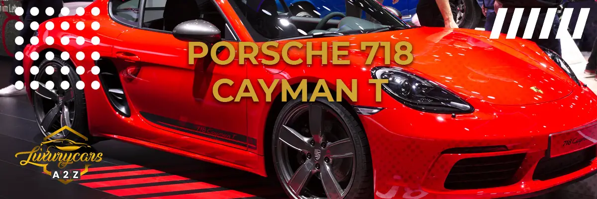 Is de Porsche 718 Cayman T een goede auto?