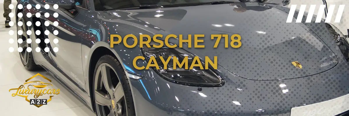Is de Porsche 718 Cayman een goede auto?