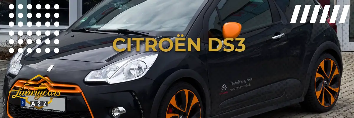 Is de Citroën DS3 een goede auto?