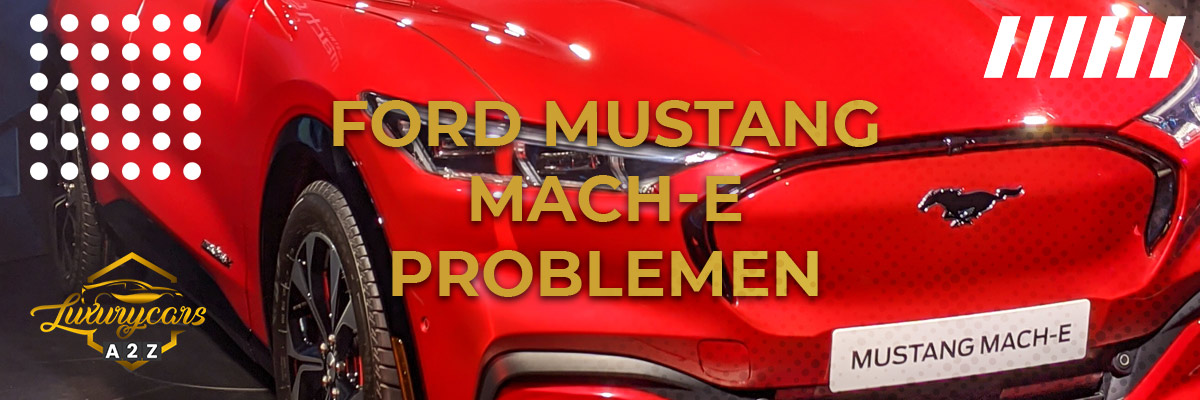 Ford Mustang Mach-E problemen