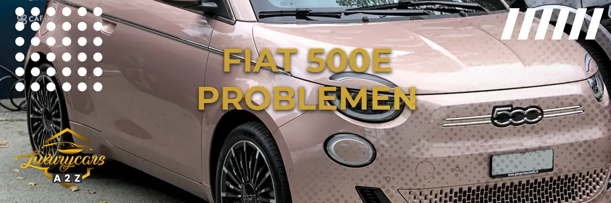 Fiat 500e problemen