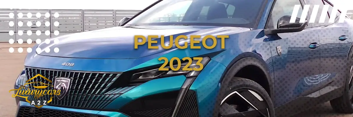 nieuwe Peugeot-modellen 2023